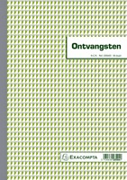 Kasboek Exacompta Manifold ontvangsten dupli 50vel NL
