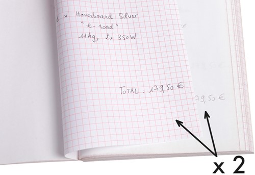 Ontvangstbewijzen Exacompta Manifold dupli 50vel Nl-2