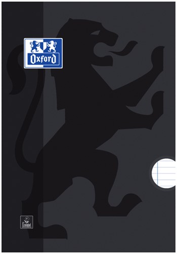 Schrift Oxford School A4 lijn 72 pagina's 80gr assorti pak à 3 stuks-3