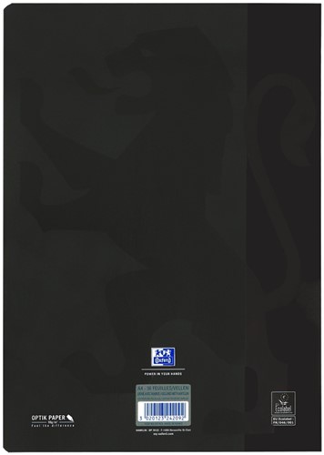 Schrift Oxford School A4 lijn 72 pagina's 80gr assorti pak à 3 stuks-4