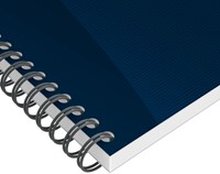 Collegeblok Oxford Office Essentials A4+ lijn 4-gaats 180 pagina's 80gr assorti-5