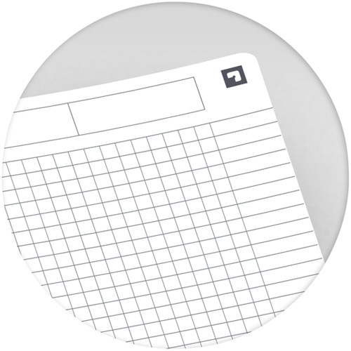 Spiraalblok Oxford Urban Mix A4 ruit 5x5mm 180 pagina's assorti-1