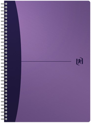 Spiraalblok Oxford Urban Mix A4 ruit 5x5mm 180 pagina's assorti-6