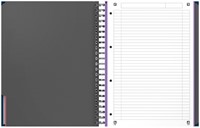 Collegeblok Oxford Office Essentials Europeanbook A4+ 4-gaats 120 pagina's assorti-8