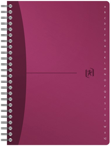 Indexboek Oxford Urban Mix A5 90vel alfabet lijn-3