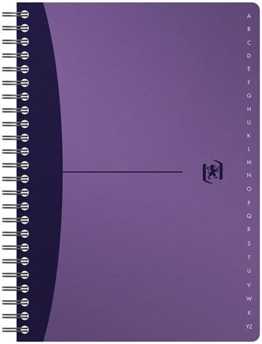 Indexboek Oxford Urban Mix A5 90vel alfabet lijn-4