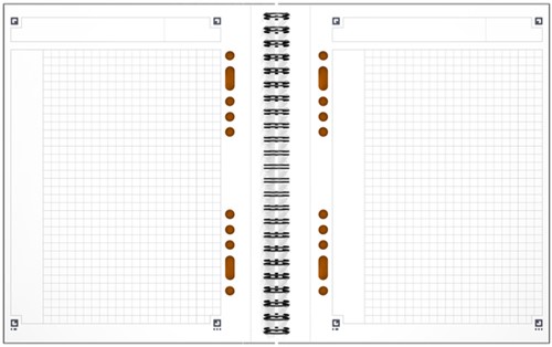 Spiraalblok Oxford International Notebook A5+ ruit 160 pagina's-2