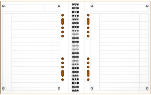 Spiraalblok Oxford International Notebook A5+ lijn-3