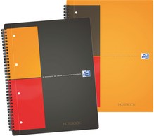 Spiraalblok Oxford International Notebook A4+ 160 pagina's lijn-2