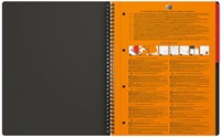 Spiraalblok Oxford International Activebook A4+ 160 pagina's ruit 5mm-1