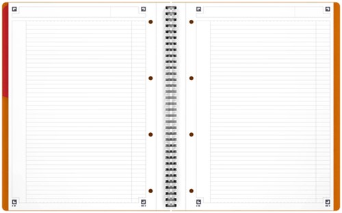 Spiraalblok Oxford International Activebook A4+ 160 pagina's lijn-1