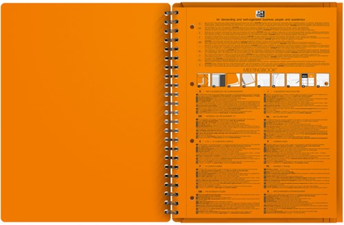 Spiraalblok Oxford International Meetingbook A4+ 160 pagina's lijn-3