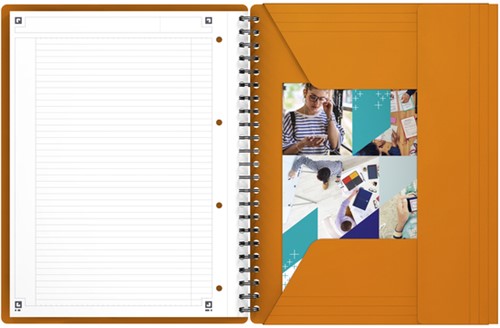 Spiraalblok Oxford International Meetingbook A4+ 160 pagina's lijn-2