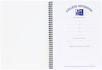 Collegeblok Oxford School A4+ lijn 23-gaats 160 pagina's 80gr assorti-3