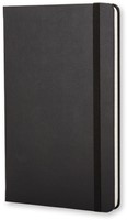 Notitieboek Moleskine large 130x210mm lijn hard cover zwart-3