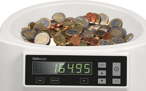 Geldtelmachine Safescan 1250 wit-2