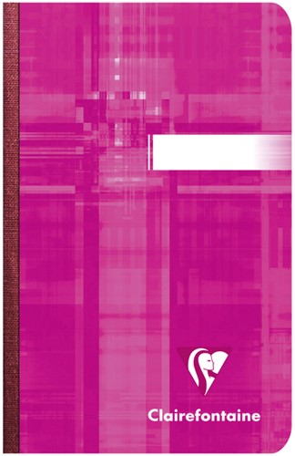 Notitieboek Clairefontaine 90x140mm lijn assorti-2
