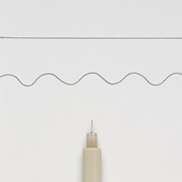 Fineliner Sakura Pigma Micron 003 0.15mm zwart-3