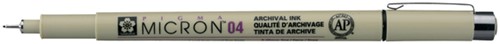 Fineliner Sakura Pigma Micron 04 0.4mm zwart-2