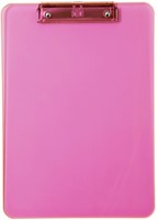 Klembord MAUL A4 staand transparant PS neon roze-2