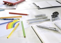 Puntenslijper Faber-Castell 2001 trio grip zilver-15
