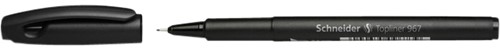 Fineliner Schneider 967, 0.4mm, zwart-3