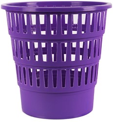 Afvalbak, gaas, 16 L, paars