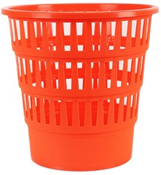Afvalbak, gaas, 16 L, oranje