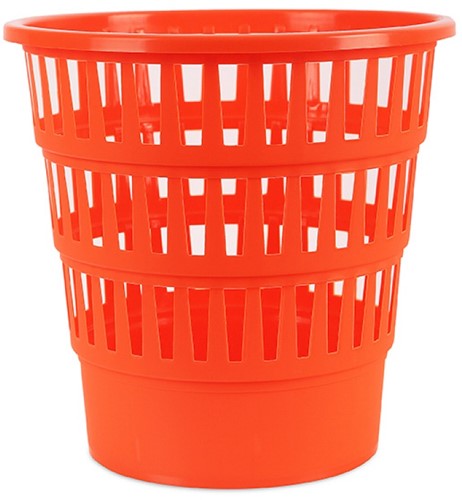 Afvalbak, gaas, 16 L, oranje