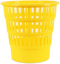 Afvalbak, gaas, 16 L, geel