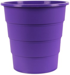 Afvalbak, emmer, 16 L, paars