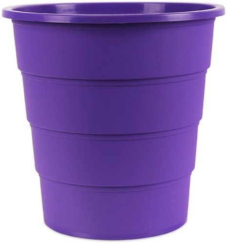 Afvalbak, emmer, 16 L, paars