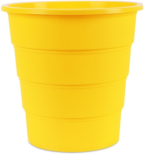 Afvalbak, emmer, 16 L, geel