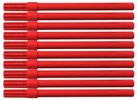 Viltstift, 10 stuks, rood-2