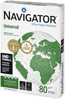 Kopieerpapier Navigator Universal A4 80 gram wit, 100 pak á 500 vel