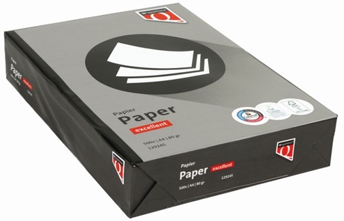 Kopieerpapier Quantore Excellent A4 80gr wit 500 vel
