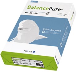 Kopieerpapier Balance Pure A4 80gr 100% gerecycled wit 500vel