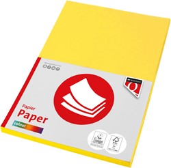 Kopieerpapier Quantore Colour A4 80gr geel 100 vel
