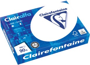 Kopieerpapier Clairefontaine Clairalfa A4 90gr wit 500 vel-2