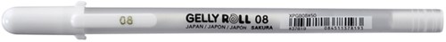 Gelschrijver Sakura Gelly Roll Classic 08 wit-1