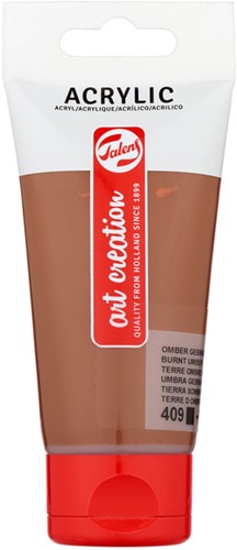 Acrylverf Talens Art Creation 409 omber gebrand tube à 75ml