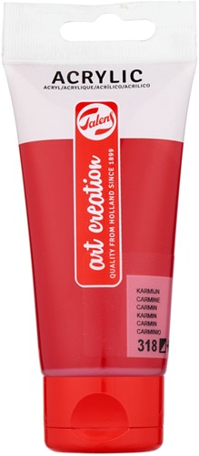 Acrylverf Talens Art Creation 318 karmijn tube à 75ml