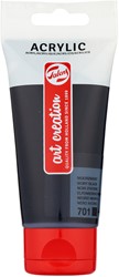Acrylverf Talens Art Creation 701 ivoorzwart tube à 75ml