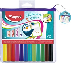 Whiteboardmarker Maped Marker'Peps set á 12 kleuren