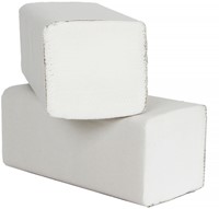 Handdoek Cleaninq z-vouw 2-laags 240x210mm 20x160vel wit-3