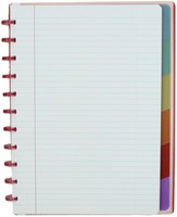 Schrift Atoma A4+ lijn 120blz 90gr PP transparant assorti-1