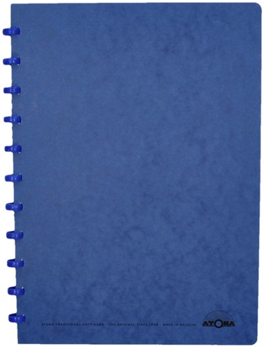 Schrift Atoma A4 ruit 5x5mm 144blz 90gr karton assorti-1