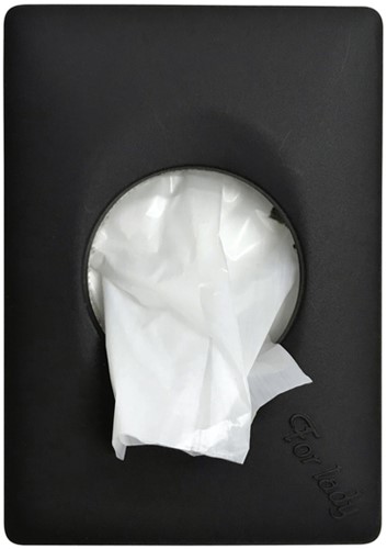 Damesverbandzakdispenser Quartzline Q29 zwart 441951