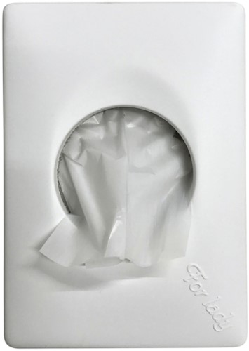 Damesverbandzakdispenser Quartzline Q29 wit 441901