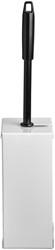Toiletborstelset Quartzline rvs wit 448901